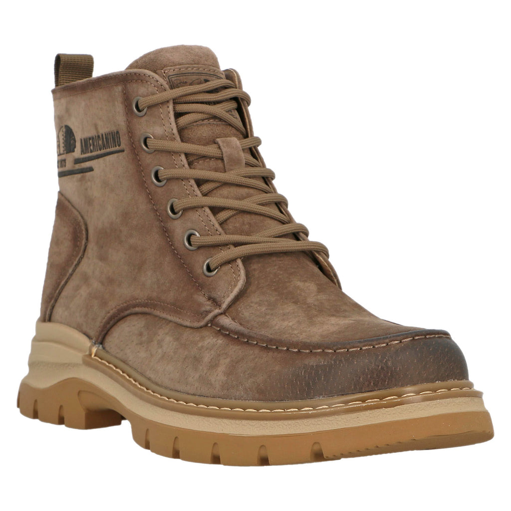 Scarponcino Stringato Zip JIM-AMM521 Uomo AMERICANINO