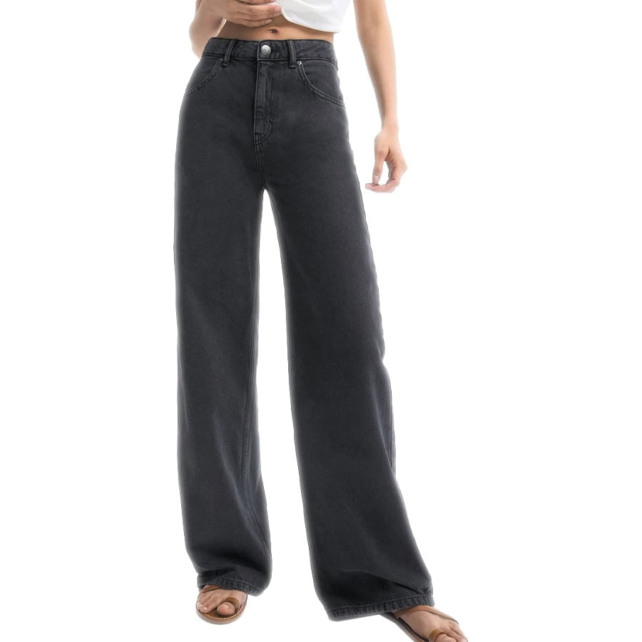 Jeans Palazzo Vita Alta Elasticizzato MADISON-BLUSH Donna ONLY