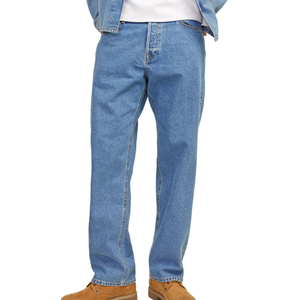 Jeans Loose Fit Puro Cotone EDDIE-ORIGINAL 735 Uomo JACKJONES