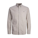 Camicia Classica Misto Lino SUMMER-SHIRT Uomo J&J PLUS FIT