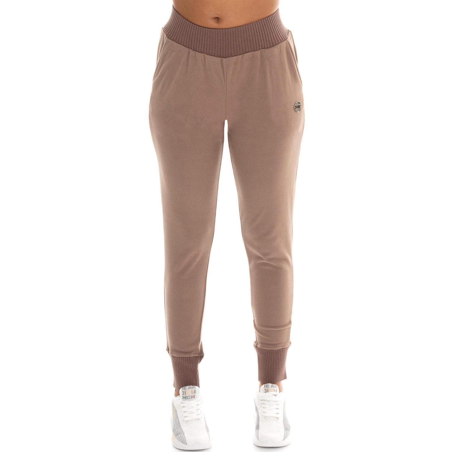 Pantatuta Felpato Slim Fit W6881P11F48 Donna LEONE