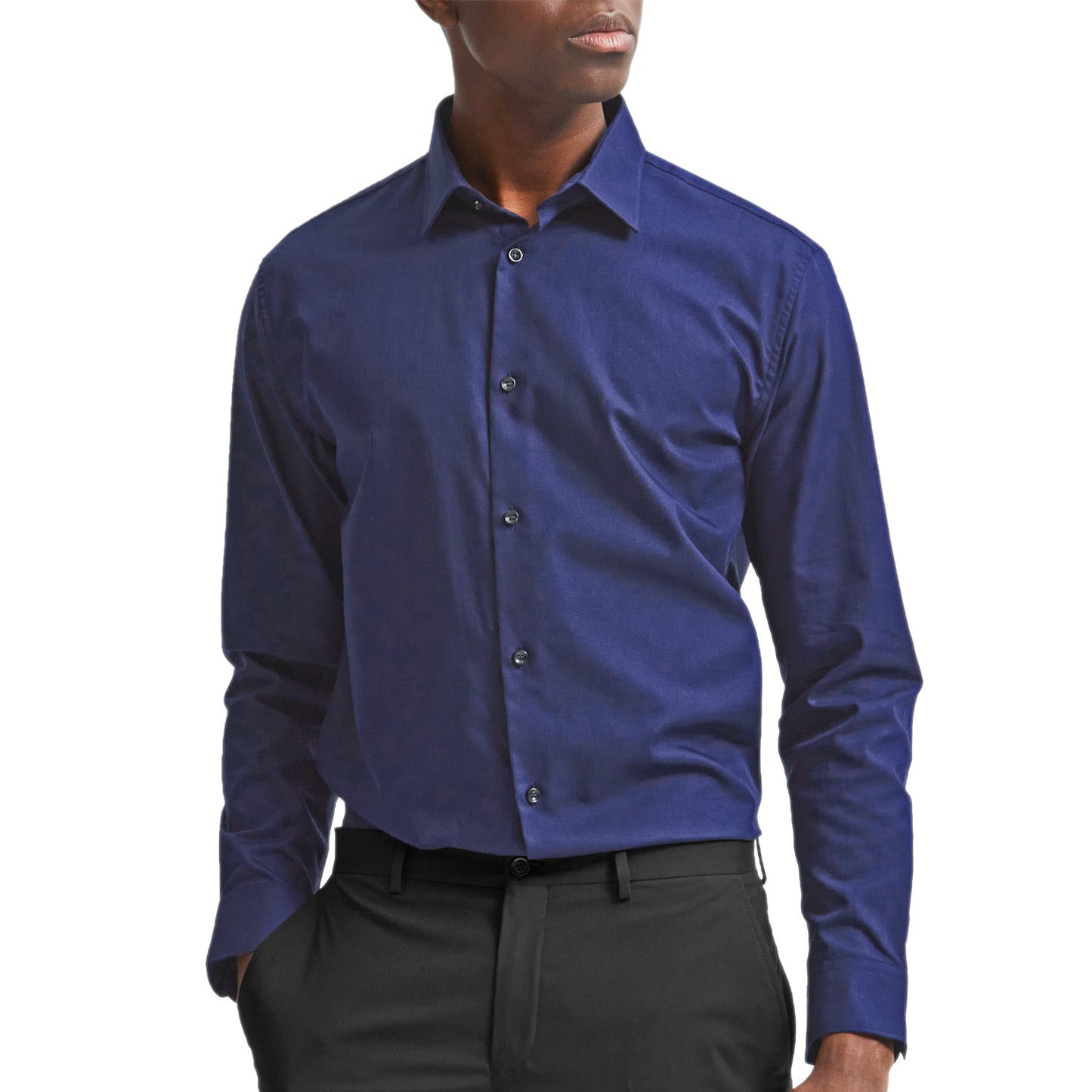 Camicia Classica Slim Fit Puro Cotone ETHAN-SHIRT Uomo SELECTED