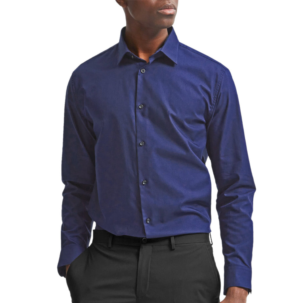 Camicia Classica Slim Fit Puro Cotone ETHAN-SHIRT Uomo SELECTED