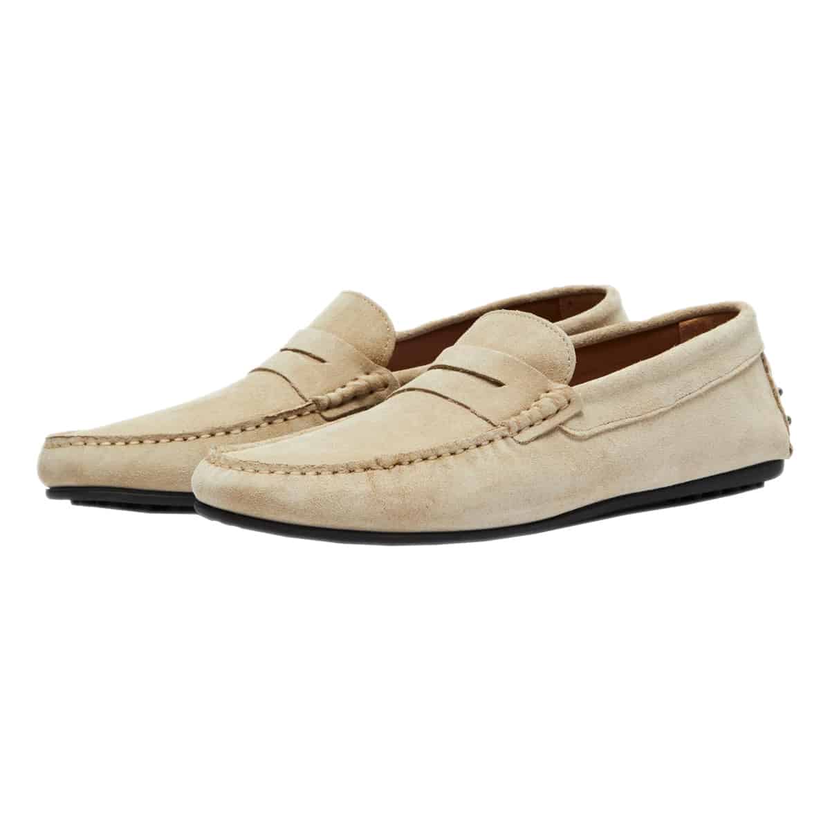 Mocassino Vera Pelle Scamosciata SERGIO Uomo SELECTED