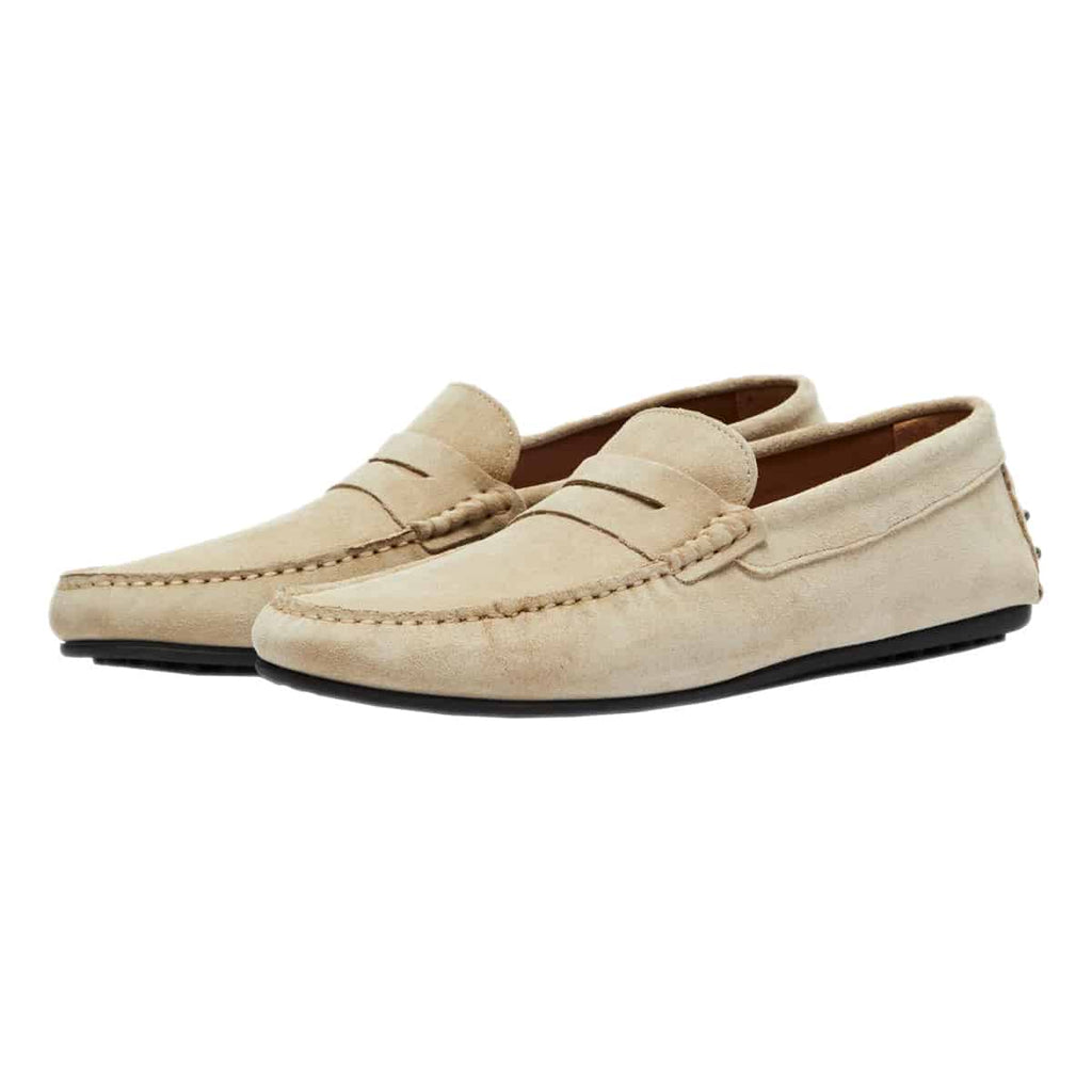 Mocassino Vera Pelle Scamosciata SERGIO Uomo SELECTED