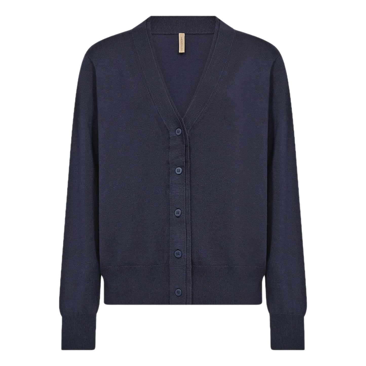 Cardigan in Maglia Scollo "V" Misto Viscosa DOLLIE811 Donna SOYACONCEPET