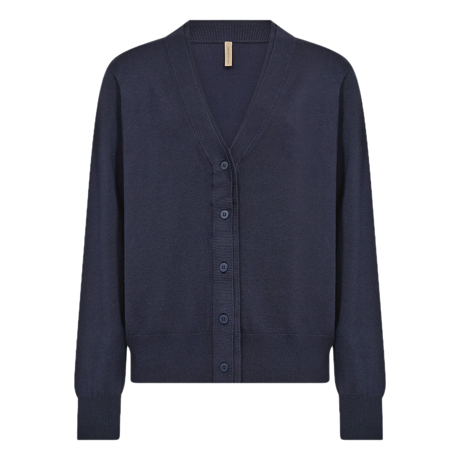 Cardigan in Maglia Scollo "V" Misto Viscosa DOLLIE811 Donna SOYACONCEPET