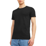 T-Shirt Slim Fit Cotone Elasticizzato BASIC-ONECK Uomo J&J