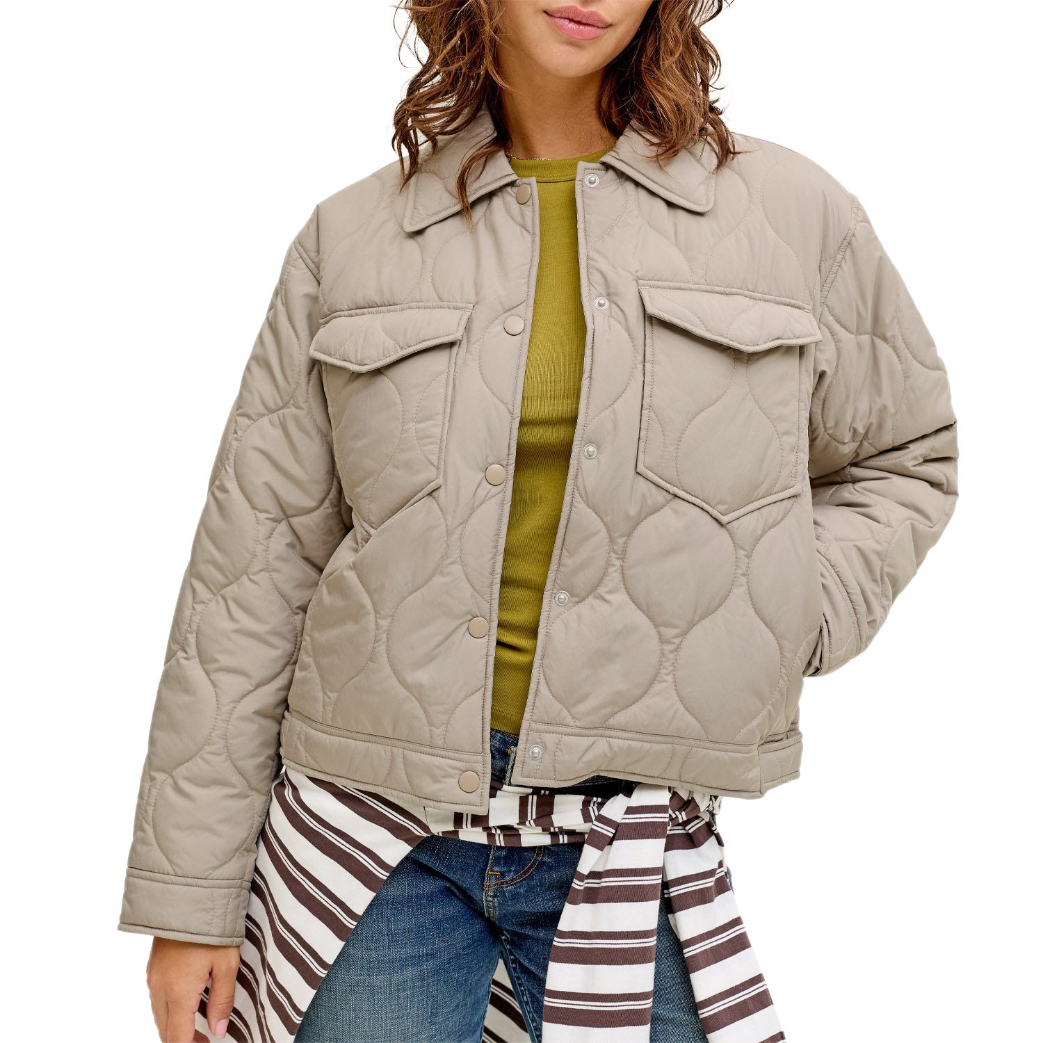 Giubbino 100g Puffer Crop HOPE-ALLIE Donna JJXX