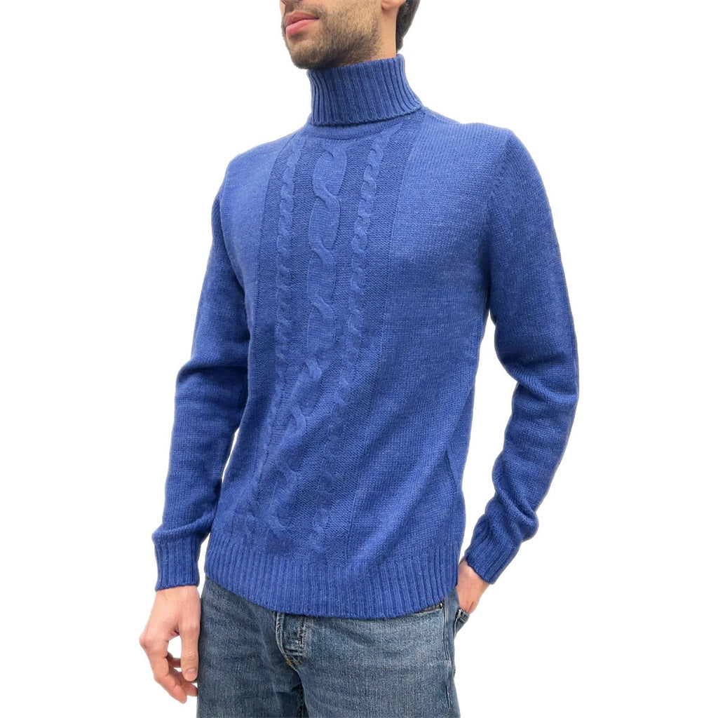 Maglione Dolcevita Ricamato MMC396 Uomo CENSURED