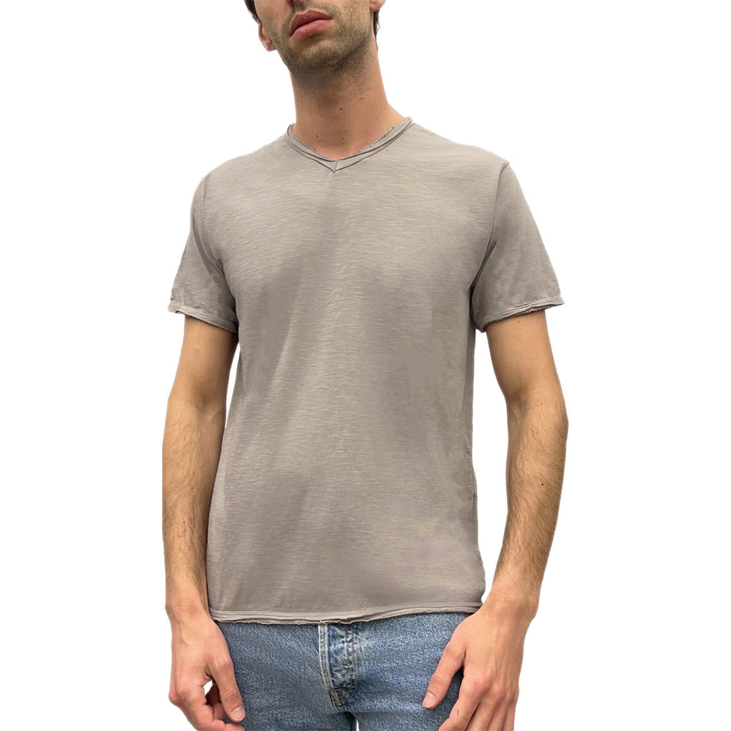 Tshirt Scollo V Fiammata Orli Vivi 6426 Uomo CENSURED