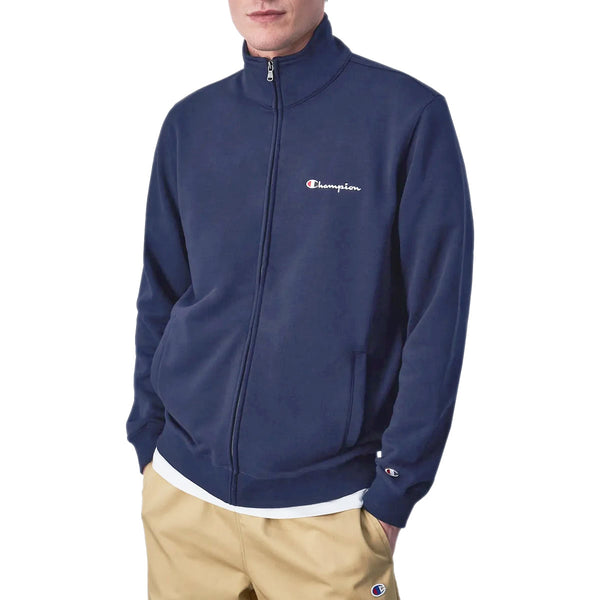 Felpa Garzata Full Zip Mini Logo 220776 Uomo CHAMPION