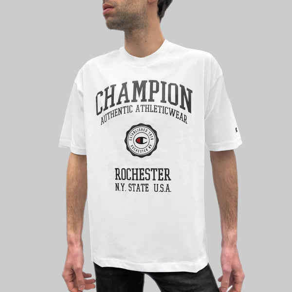 TShirt Maxi Stampa College 219856 Uomo CHAMPION