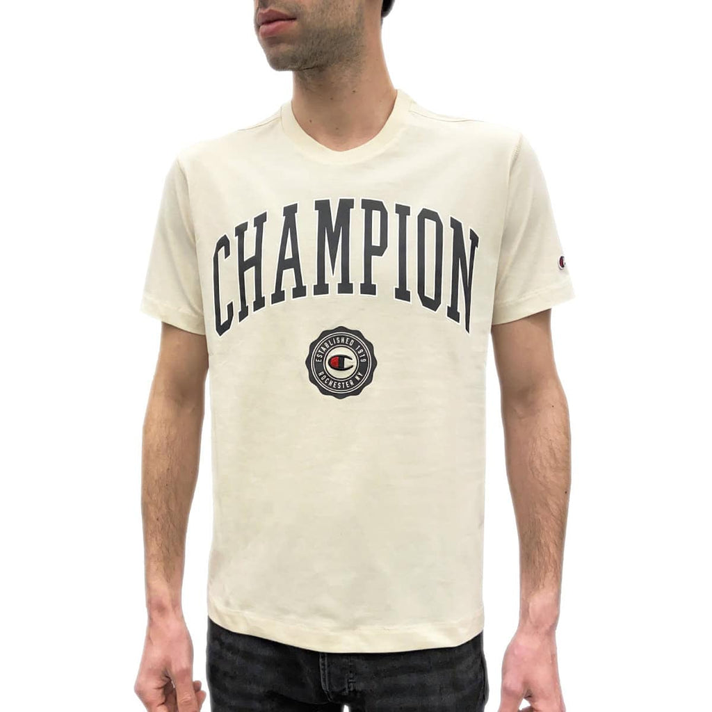 TShirt Maxi Logo College 219852 Uomo CHAMPION