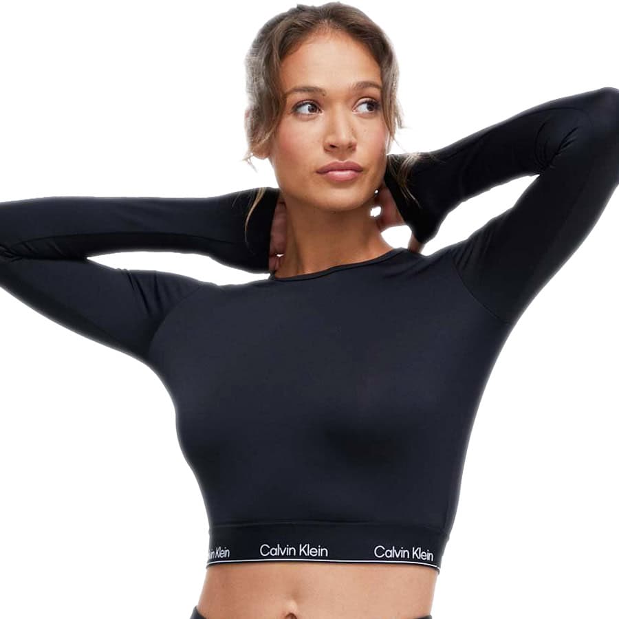 Top M.Lunghe Banda Elastica Logata K262 Donna CK