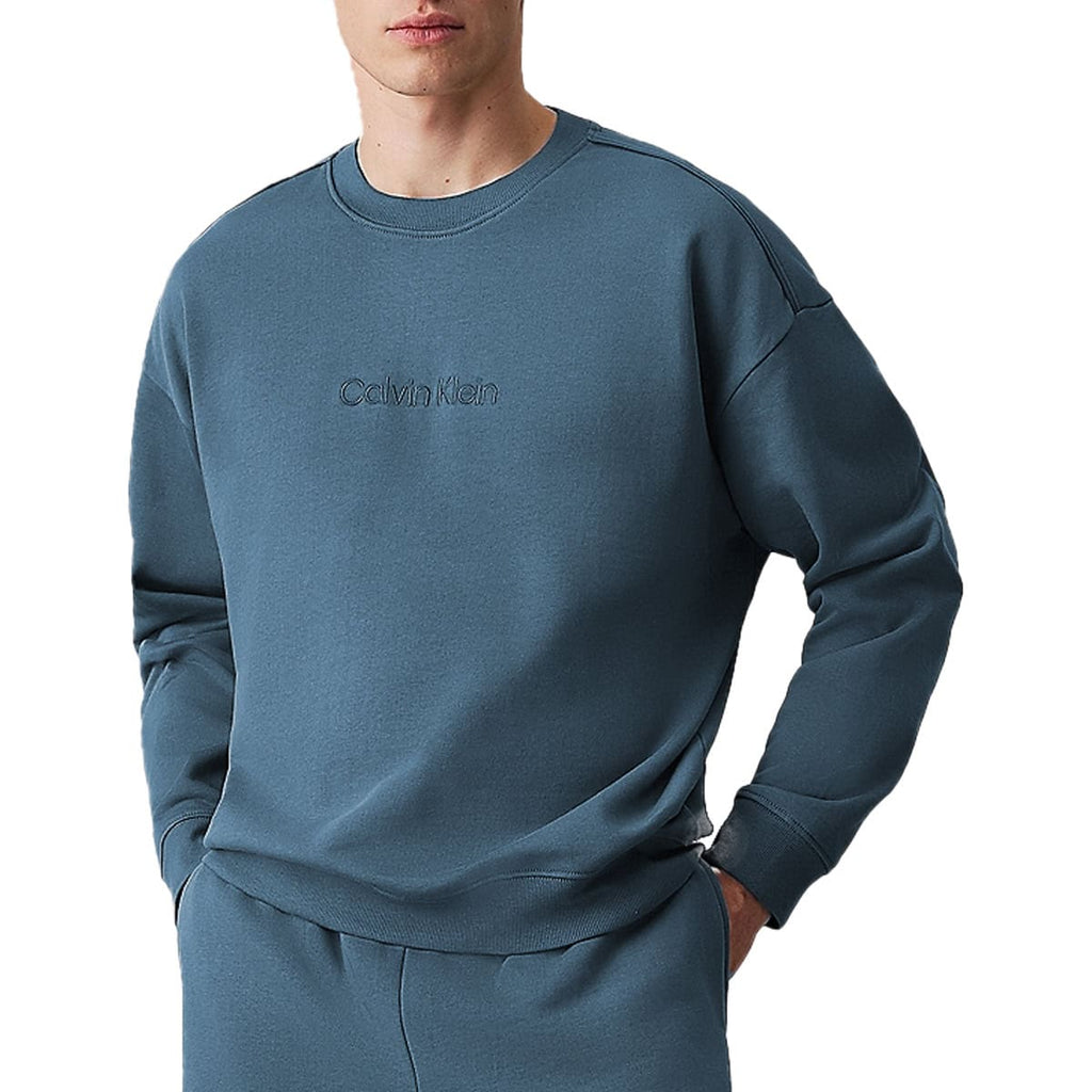 Felpa Felpata Girocollo Logo M2686E Uomo CALVINKLEIN