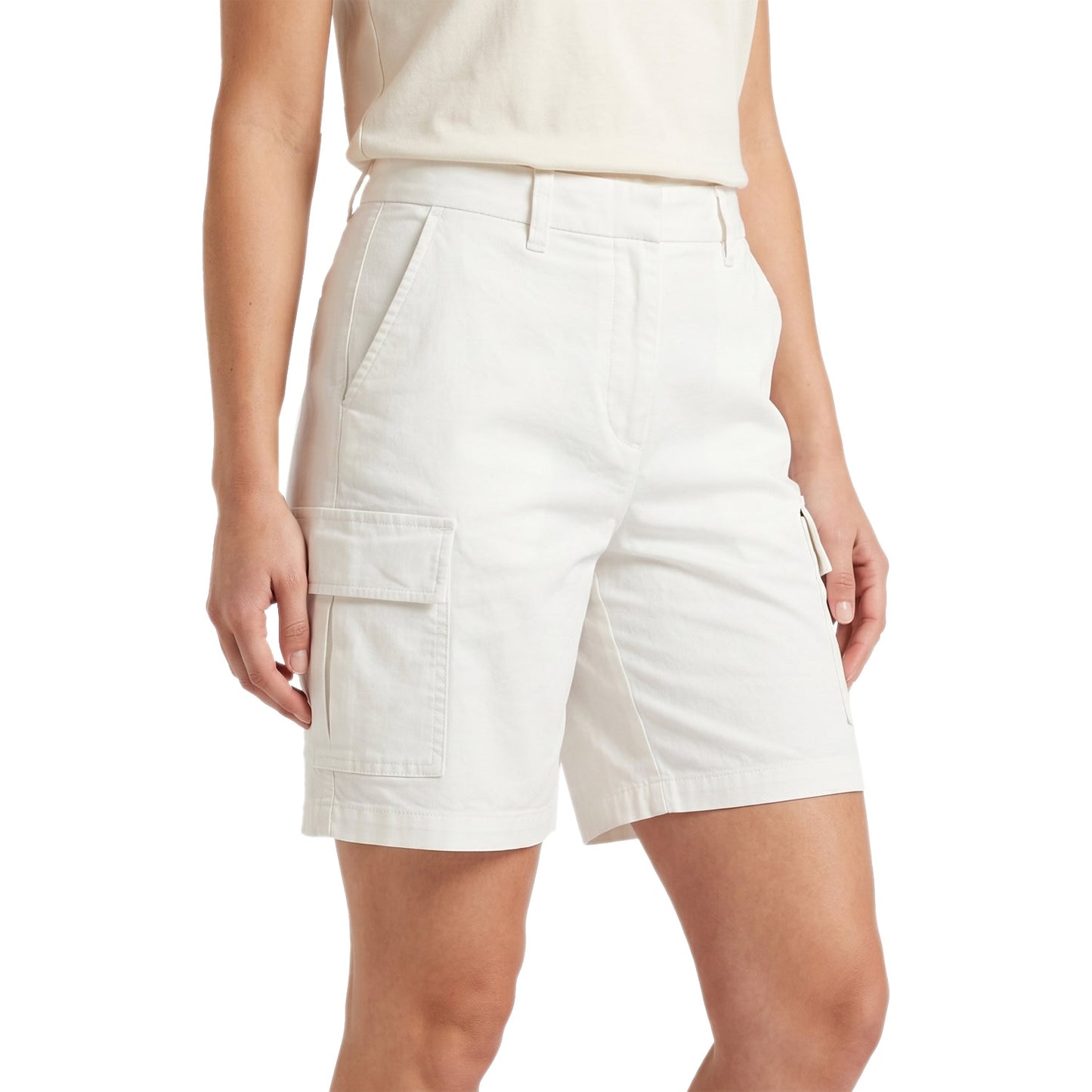 Bermuda Cargo Cotone Elasticizzato C193 Donna CENSURED