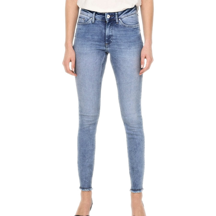 Jeans Skinny Fit Fondo Vivo BLUSH-RAW Donna ONLY