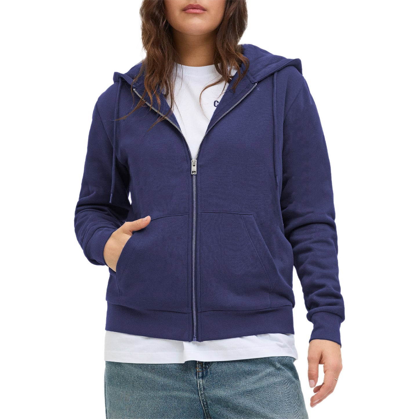 Felpa Felpata Zip Cappuccio ABBIE Donna JJXX