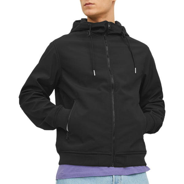 Giubbino Neoprene Felpato Cappuccio BASIC-SOFTSHELL Uomo JACKJONES
