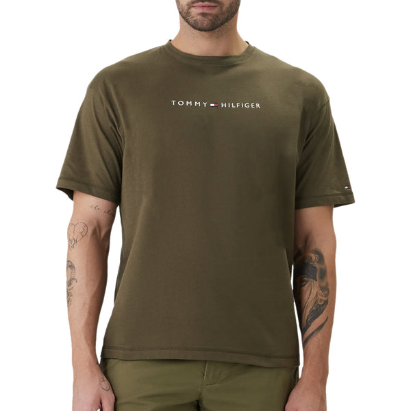 T-Shirt Oversize Text Logo UM03643 Uomo TOMMY HILFIGER