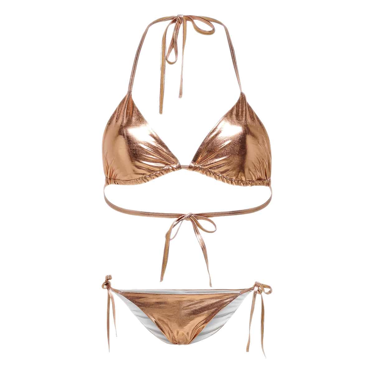 Costume Bikini Triangolo Metallizzato TALLI-BIKINI Donna ONLY