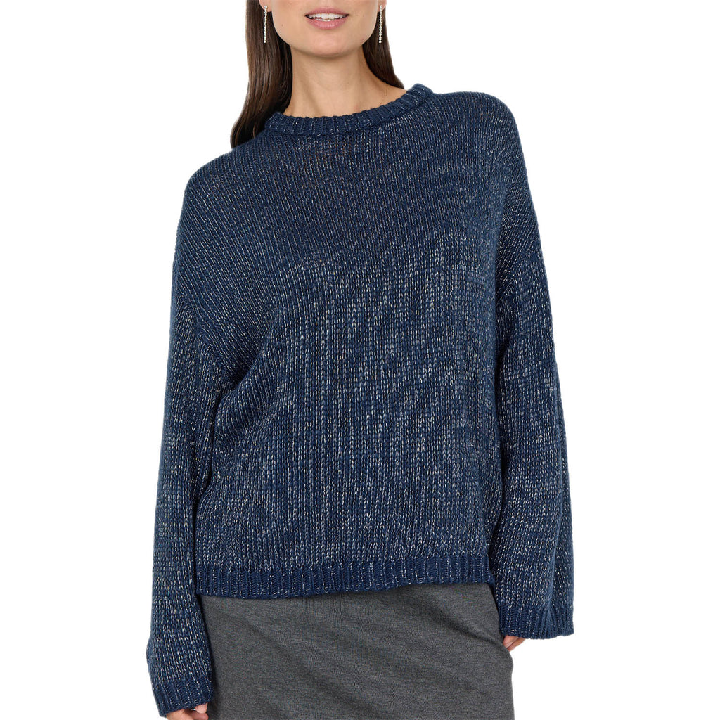 Maglione OverSize Melange Lurex NALIKKA3 Donna SOYA