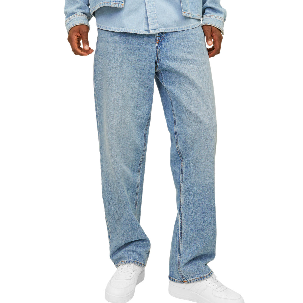Jeans Baggy Fit Puro Cotone ALEX-ORIGINAL 337 Uomo JACKJONES