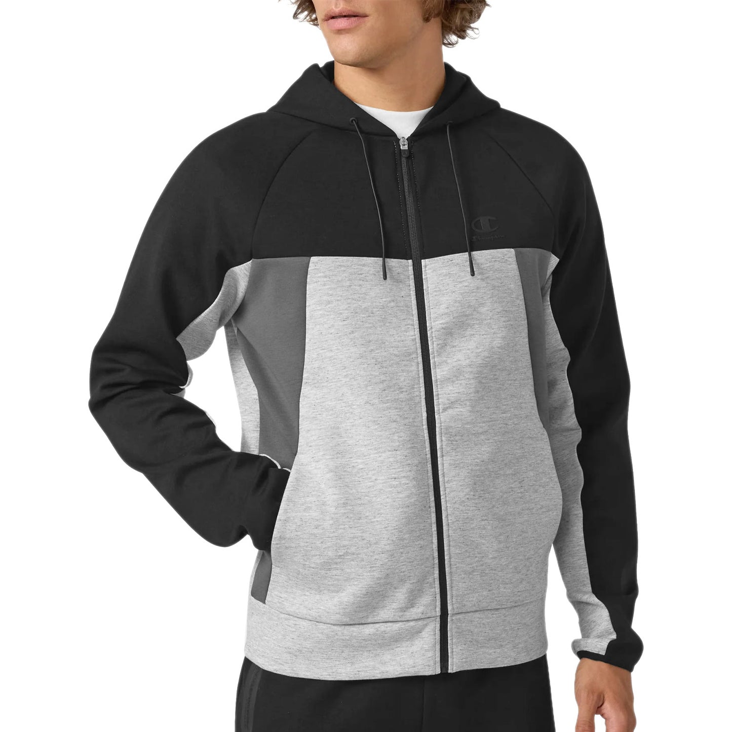 Felpa Tecnica Zip Cappuccio 221770 Uomo CHAMPION