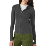 Felpa Jersey Cappuccio Costine Misto Cotone 118765 Donna CHAMPION