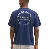 T-Shirt Stampa Fronte Retro DOVER Uomo JACKJONES