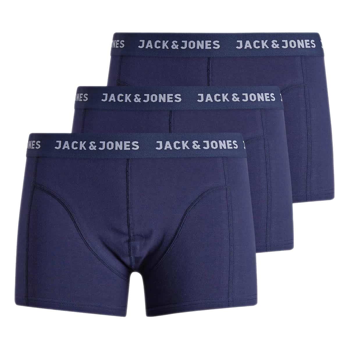 Mutande Boxer 3 Pack Text Logo ANTHONY-TRUNK Uomo JACKJONES