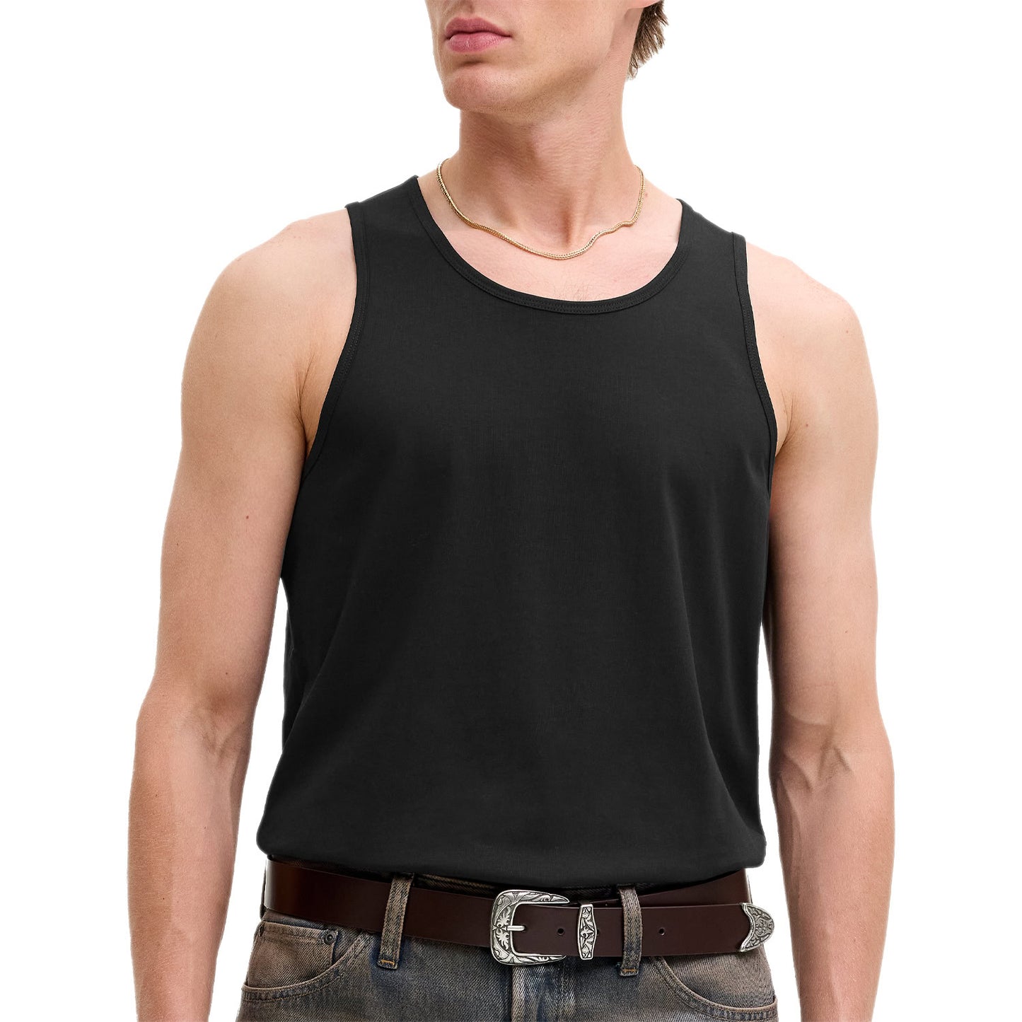 Canotta Puro Cotone Tinta Unita ORGANIC-TANKTOP Uomo JACKJONES