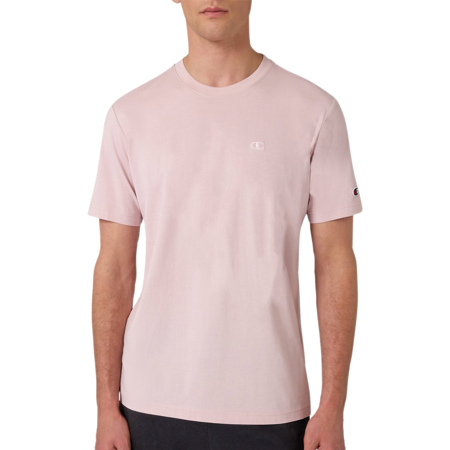 T-Shirt Mini Logo Ricamo 220278 Uomo CHAMPION