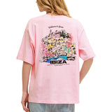 T-Shirt Oversize Stampa Fronte Retro MILLOW-TEE Donna JJXX