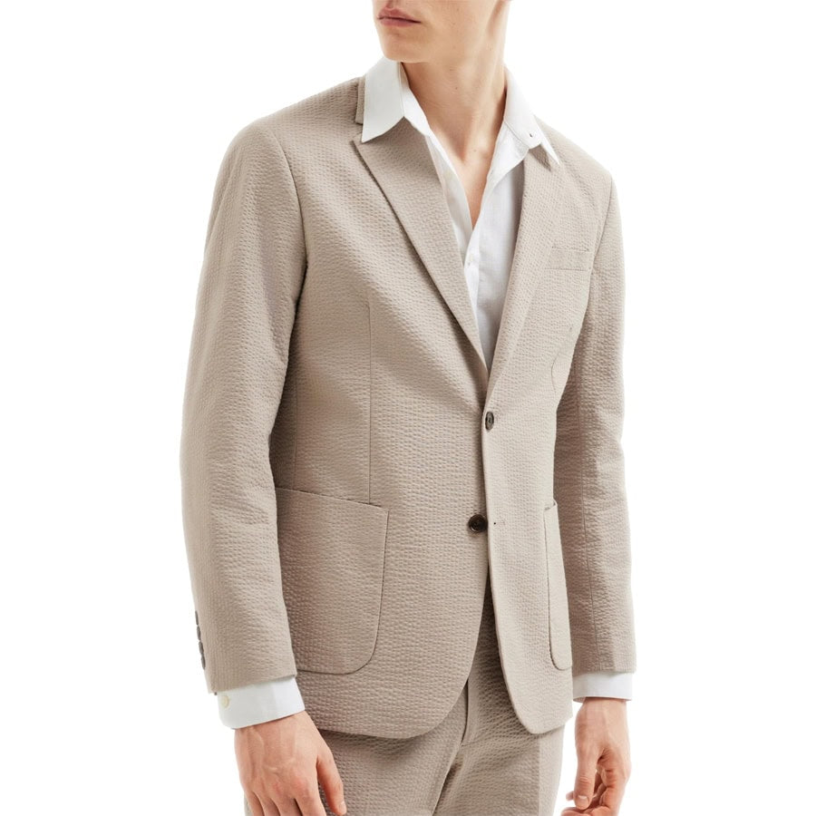Completo Regular Fit Goffrato SMITH-SEERSUCKER Uomo SELECTED