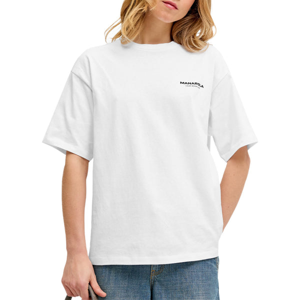 T-Shirt Oversize Stampa Fronte Retro MILLOW-TEE Donna JJXX