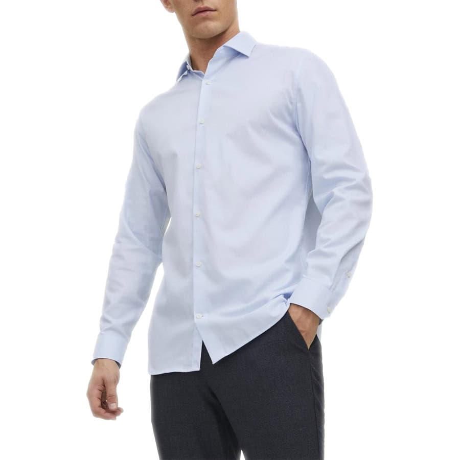 Camicia Classica Slim Fit Puro Cotone PARKER-SHIRT Uomo JACKJONES