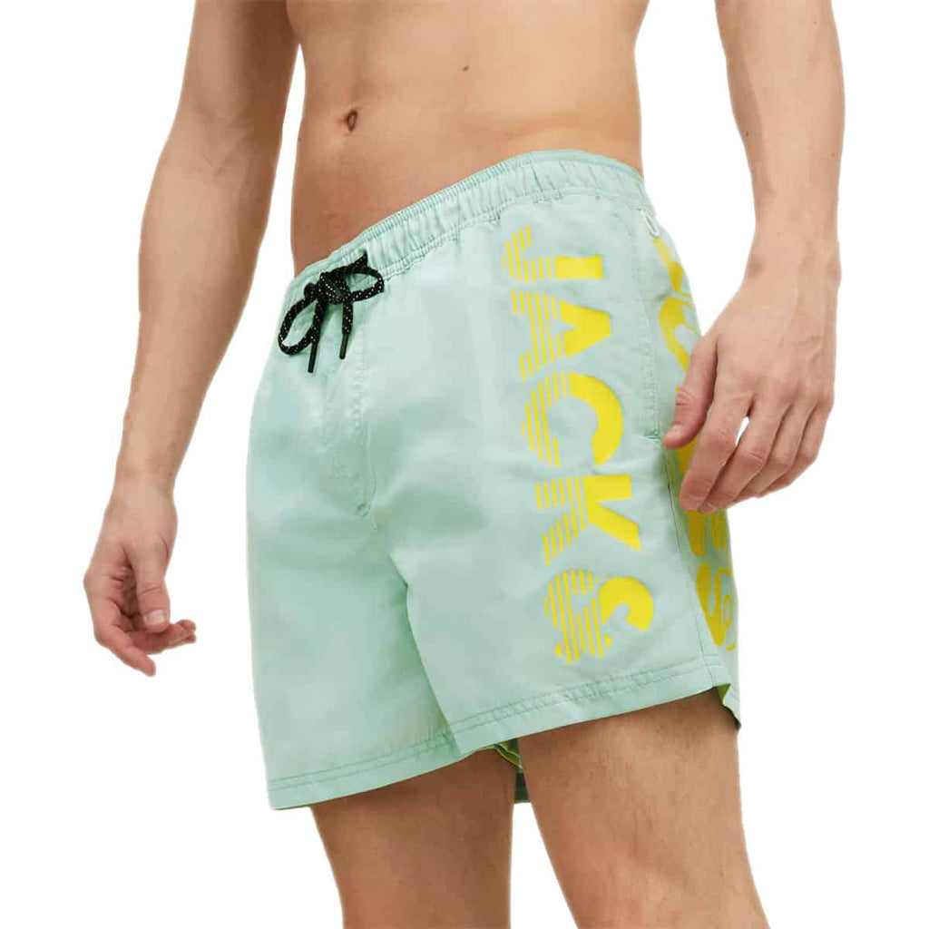 Costume Boxer Logo Verticale CRETE-SWIM Uomo JACKJONES
