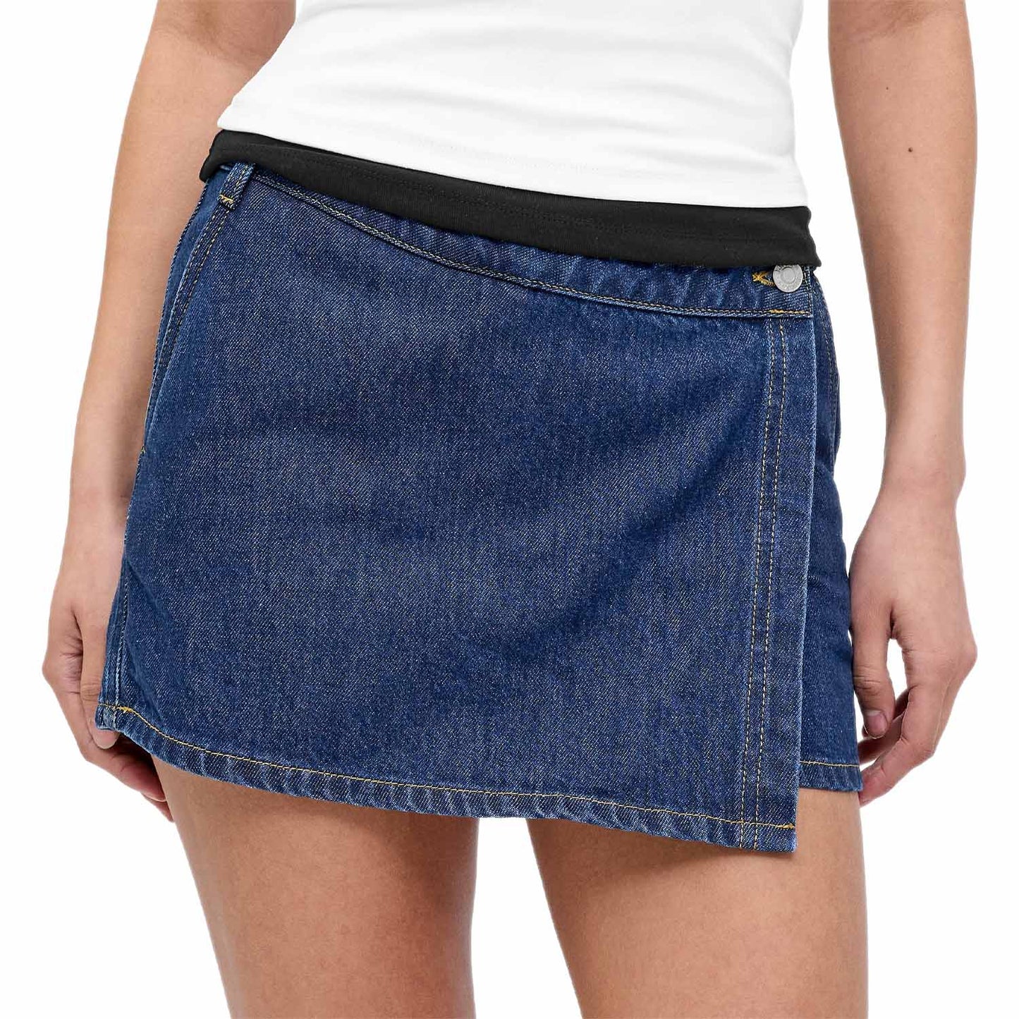 Short Finta Gonna Denim Puro Cotone PALOMA-SKORT Donna JJXX