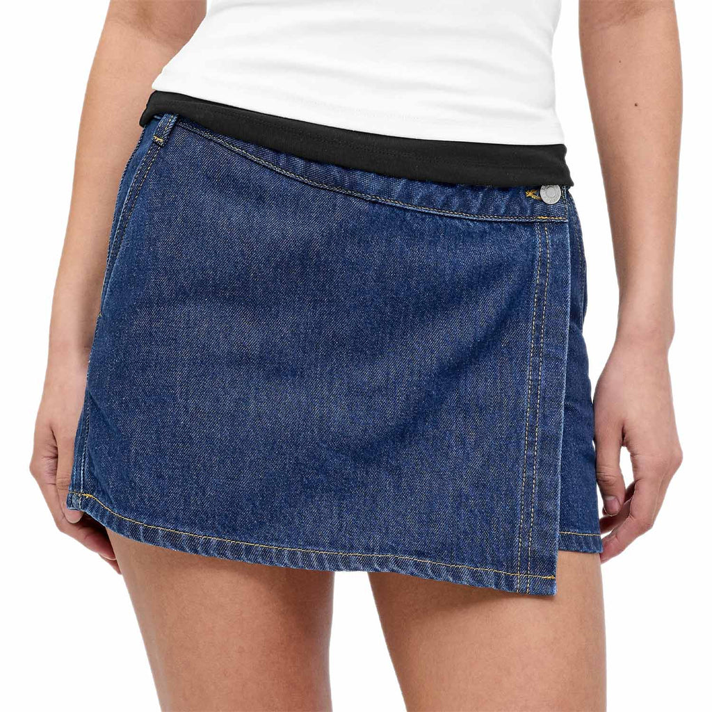 Short Finta Gonna Denim Puro Cotone PALOMA-SKORT Donna JJXX