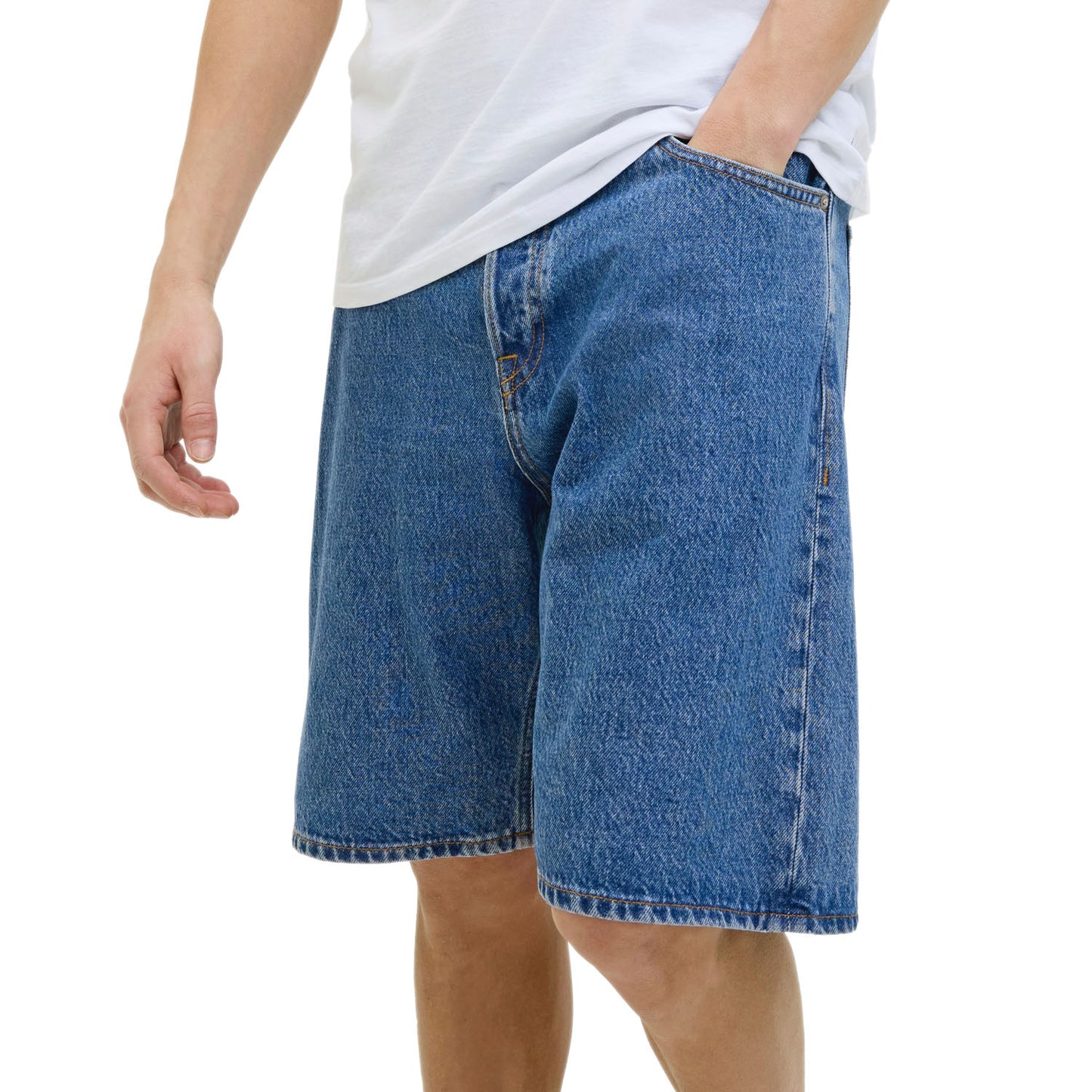 Bermuda Denim Baggy Puro Cotone ALEX-CLASSIC 300 Uomo JACKJONES