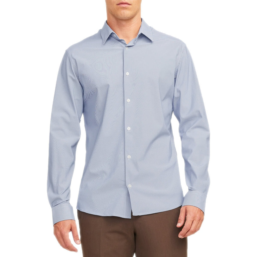 Camicia Slim Rigata Elasticizzata ACTIVE-STRETCH Uomo J&J