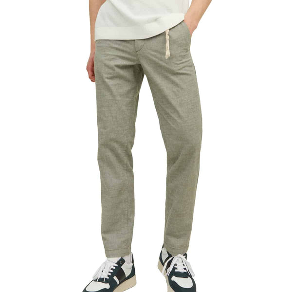 Pantalone Chino Confort 15.Lino OLLIE-COVE Uomo JJ