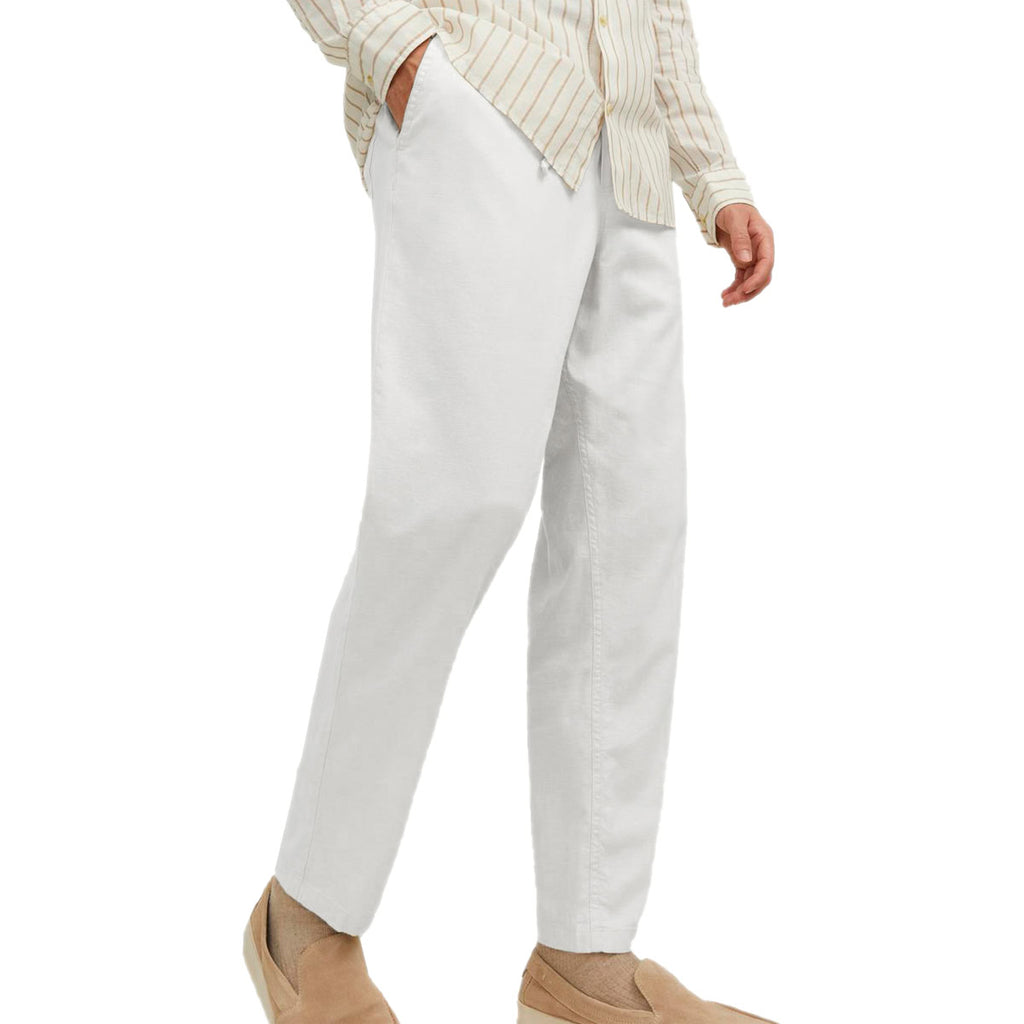 Pantalone Coulisse Tapered Misto Lino STACE Uomo J&J