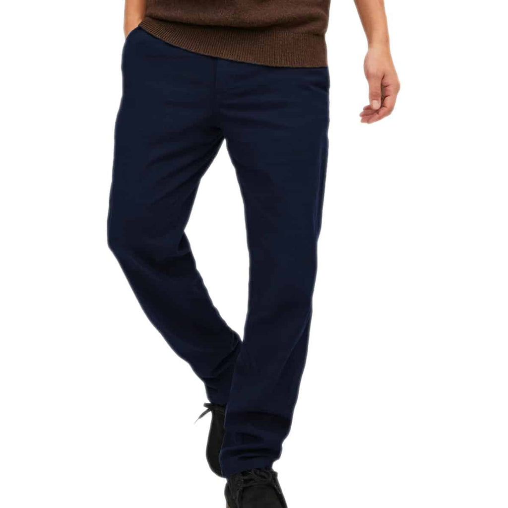 Panta Chino Regular Misto Lino OLLIE-BREEZ Uomo J&J