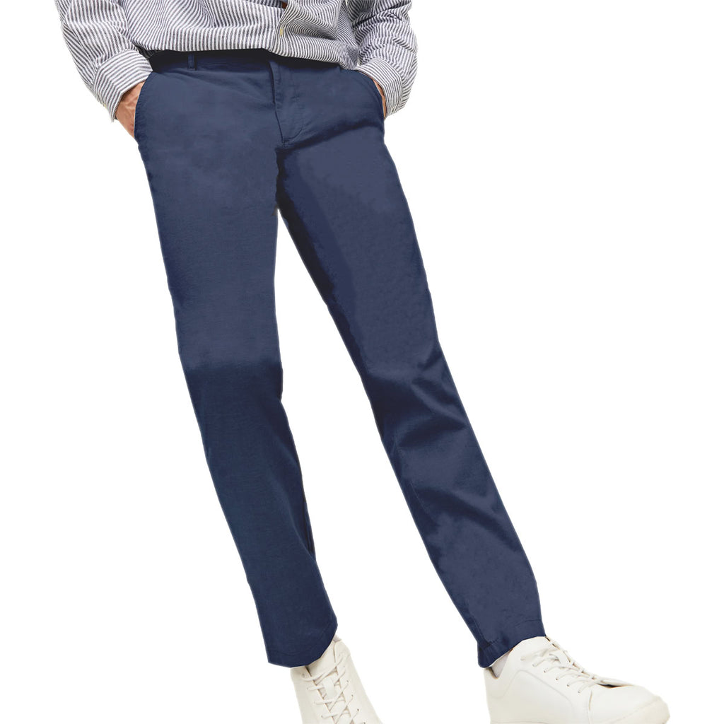 Panta Chino Regular Misto Lino OLLIE-BREEZ Uomo J&J