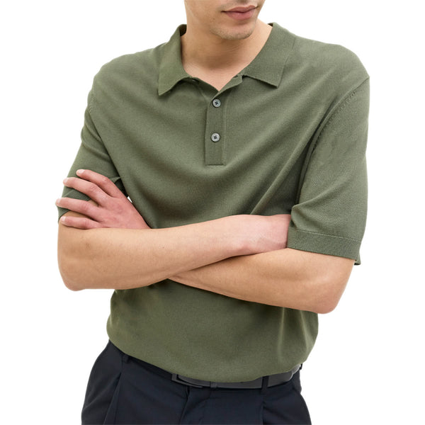 Polo in Maglia Misto Viscosa WILLIAM Uomo JACKJONES