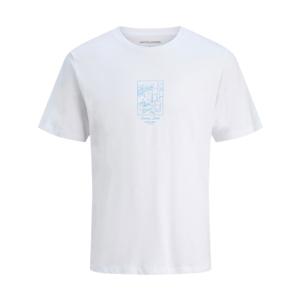 T-Shirt Mini Stampa Centrale KAI Uomo JACKJONES