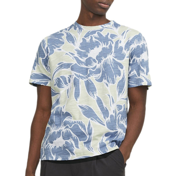 T-Shirt Fiammata Floreale BLAPALMA Uomo JACKJONES